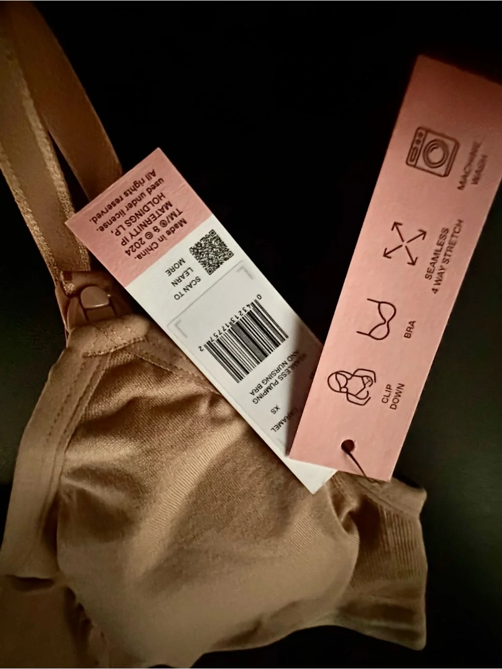 Motherhood Maternity Nude Wireless Support Bra